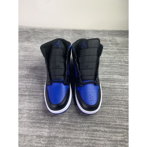 Nike Air Jordan 1 Mid Men\'s Size 13 DQ8426-042 Black / White / Royal Blue main image 7